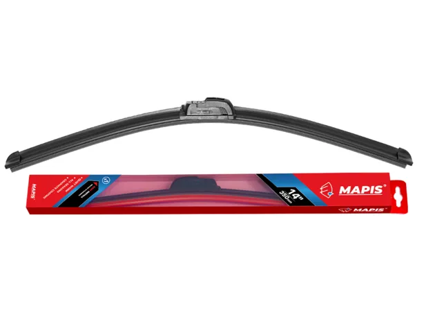 Фото 2 - Комплект щёток для авто Arrizo 7 (13-) Бескаркасная щетка стеклоочистителя MAPIS 24/60 см (блистер) и Бескаркасная щетка стеклоочистителя MAPIS 18/45 см (блистер)